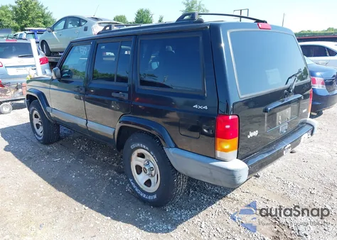 2001 Jeep Cherokee Sport z USA, uszkodzony, nr VIN 1J4FF48S41L583382